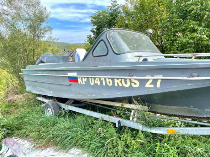 Катер Амур-Д, yamaha-115 торг реальному покупателю Поспелиха - изображение 4