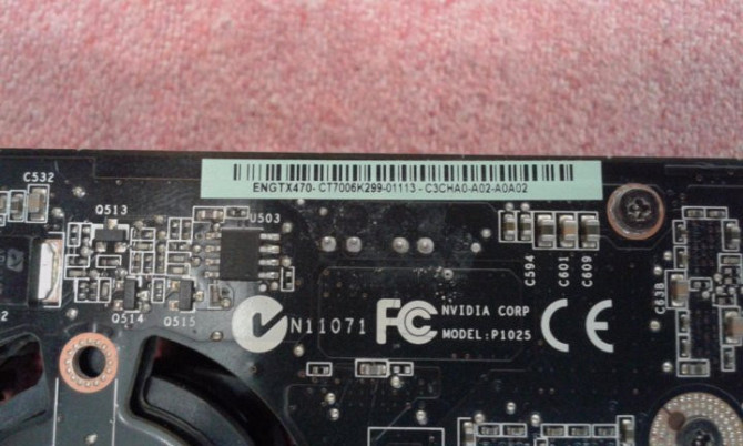 Видеокарта ASUS GTX470 1.2GB GDDR5 нет изображения Фряново - изображение 2