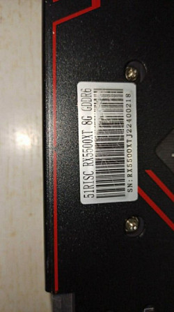 Видеокарта RX5500XT/8GB-256BITGDDR6 Коркино - изображение 2
