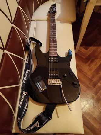 Электрогитара Ibanez GRX20 BKN Black Быхов - изображение 3