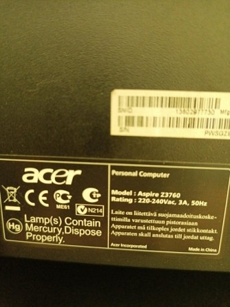 Acer моноблок Вадул-луй-Водэ - изображение 2