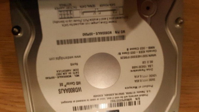 Жесткий диск Western Digital 80 Гб Шамхал - изображение 2