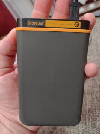 Жесткий диск Transcend StoreJet на 1tb Альбурикент - изображение 1