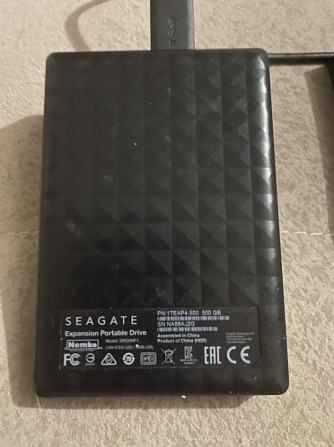 Портативный жёсткий диск Seagate 500 GB Уварово - изображение 1