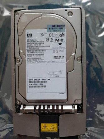Жесткий диск HP 72.8 GB для серверов Буча - изображение 1