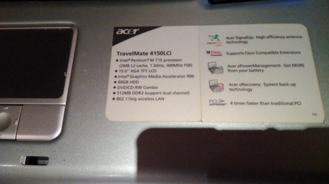 Ноутбук Acer Мядель - изображение 2