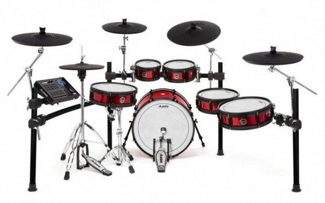 Барабанная установка Alesis strike pro SE Буча - изображение 3