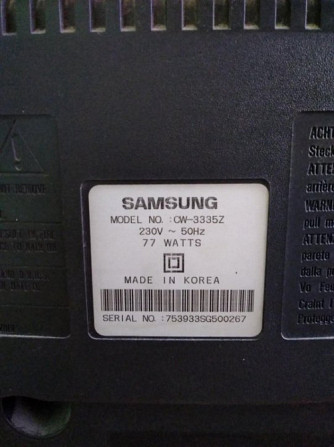 Телевизор Samsung CW-3335Z Талас - изображение 2