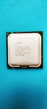 Проц 4 ядра Inter core 2 quad 2.33 ghz, 775 сокет Владивосток - изображение 1