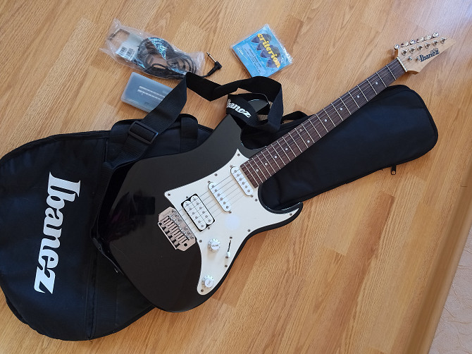 Гитара Ibanez GRX40JU ВК, чехол, комбоусилитель Ibanez GTA10, книга Горки - изображение 6