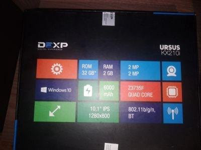 Планшет dexp kx210i Коряжма - изображение 3
