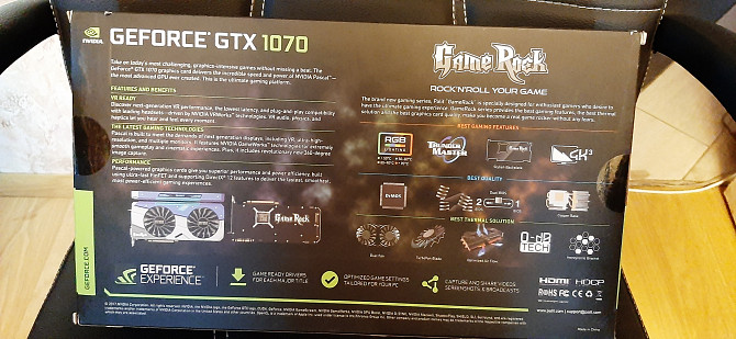 Продаю Видеокарта PCI-E Palit GeForce GTX 1070 GameRock Ярославль - изображение 8