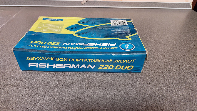 Двухлучевой портативный эхолот FISHERMAN 220 DUO Апатиты - изображение 4