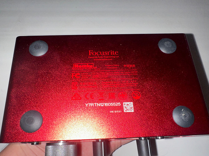 Внешняя звуковая карта Focusrite Scarlett solo 3gen Кокшетау - изображение 4