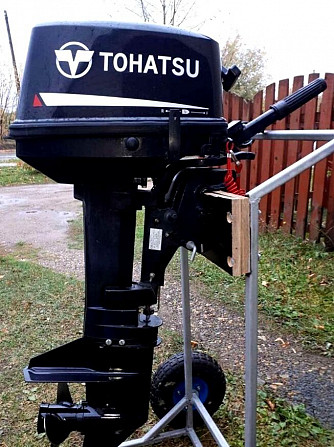Лодочный мотор Tohatsu M9.8BS Москва - изображение 5