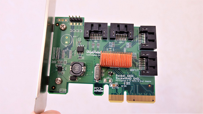Контроллер HighPoint RocketRAID 640L PCI-Ex SATA 3 Москва - изображение 1