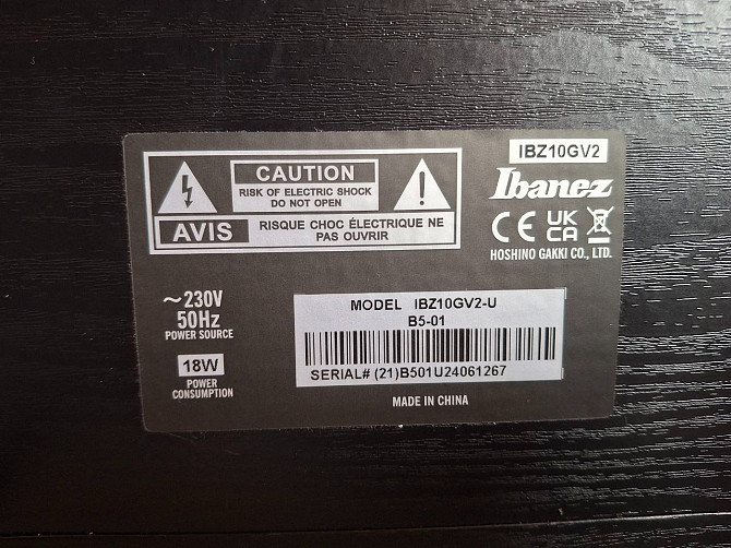 Комбоусилитель для электрогитары ibanez IBZ10GV2 Ижевск - изображение 4