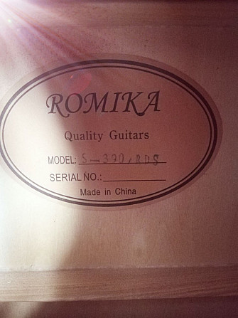 Продаётся гитара Romika s300 RDS + чехол  - изображение 7