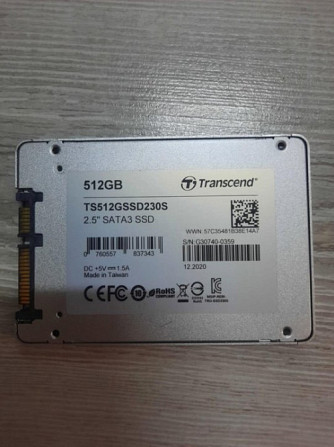 Жесткий диск SSD 512Gb Transcend Саратов - изображение 1