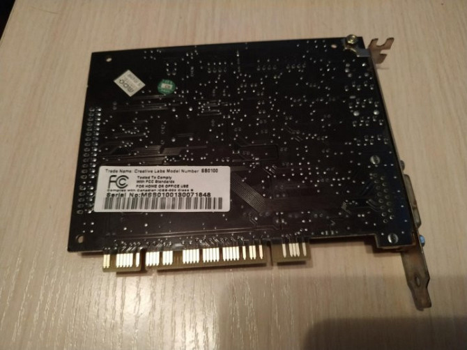 Звуковая карта Sound Blaster Live! 5.1 Кизляр - изображение 1