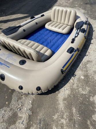 Лодка пвх intex 4 excursion Долгопрудный - изображение 2